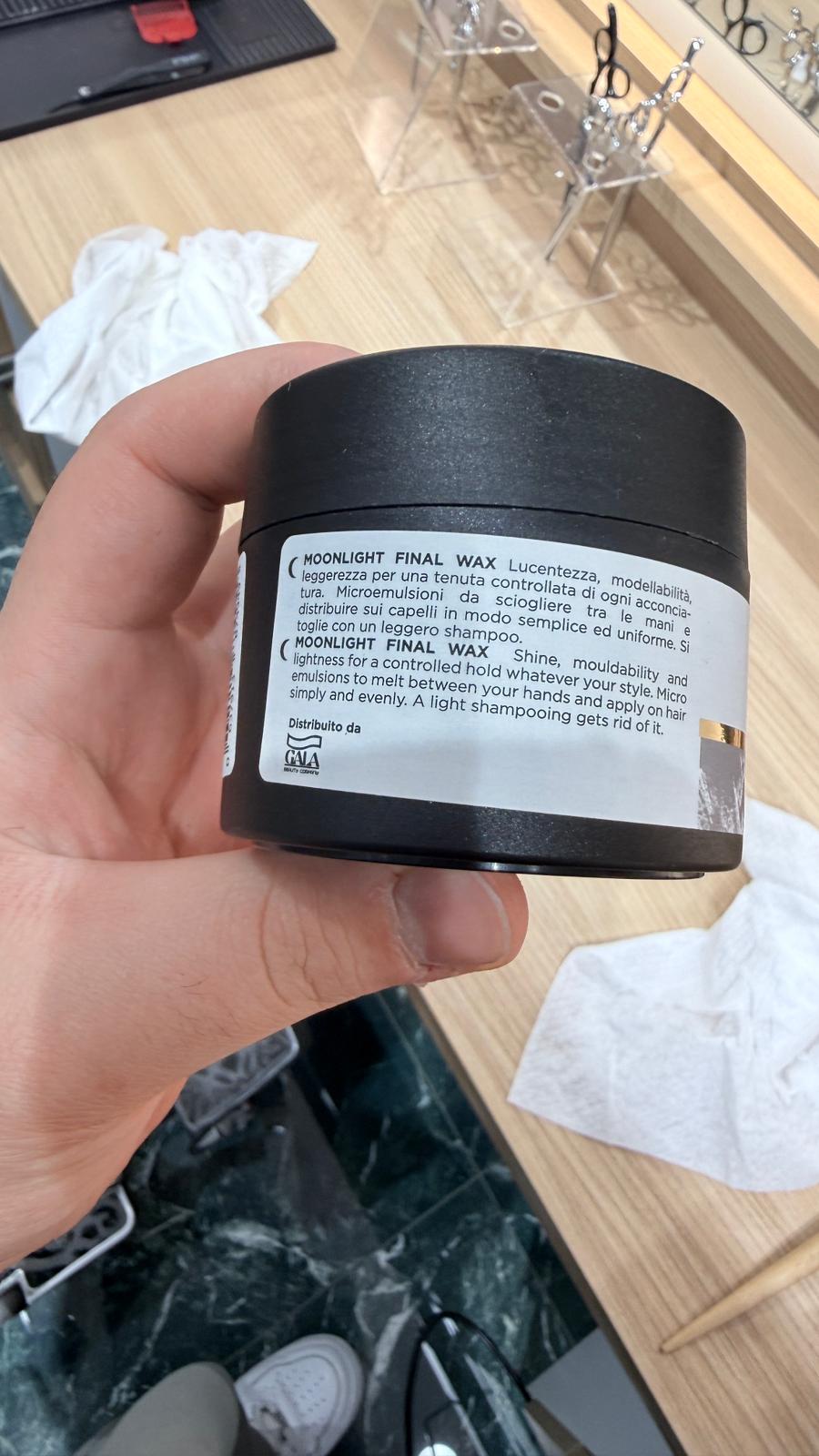 Moonlight Final Wax - Lucentezza e Modellabilità 100ml